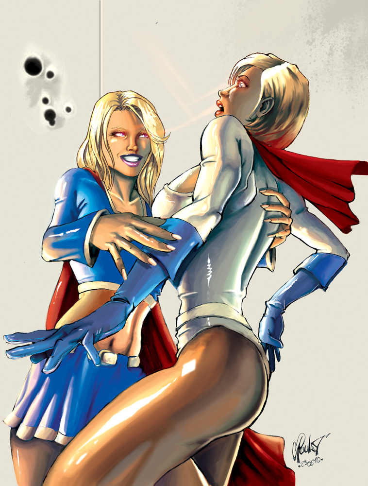 Supergirl VS Powergirl