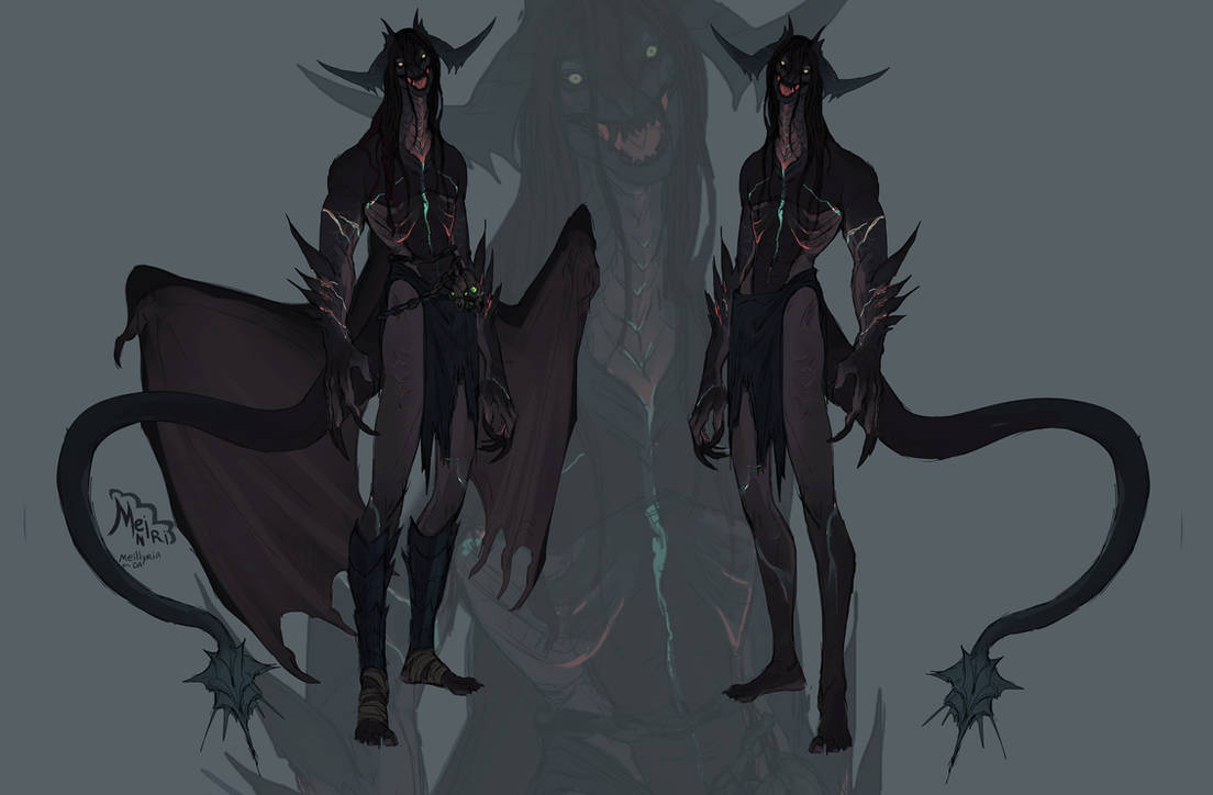 Custom Demonic Entity the demon custom by Meillyria on DeviantArt