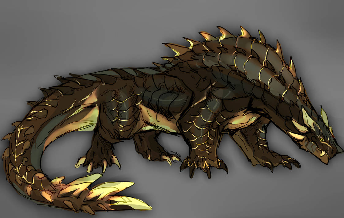 drake (earth dragon?) by Meillyria on DeviantArt