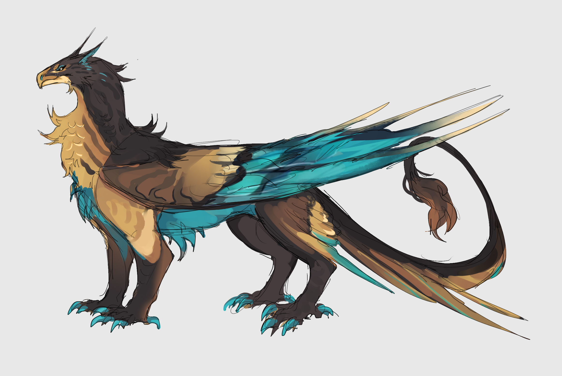 gryphon by Meillyria on DeviantArt