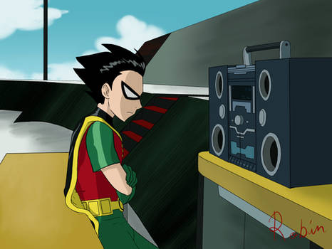 Robin boombox