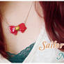 Sailor Moon Bow Necklace