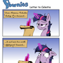 Pownies: Letter to Celestia