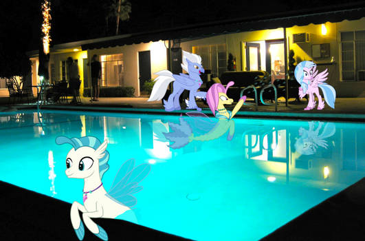 Hippogriff Pool Party