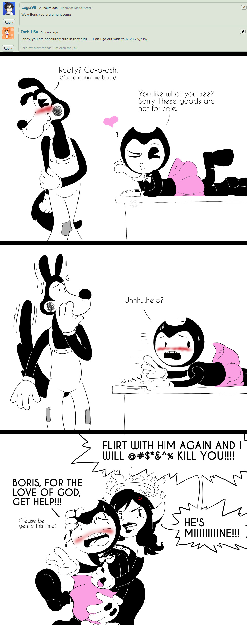 BATIM: Why you DON'T flirt with Bendy!