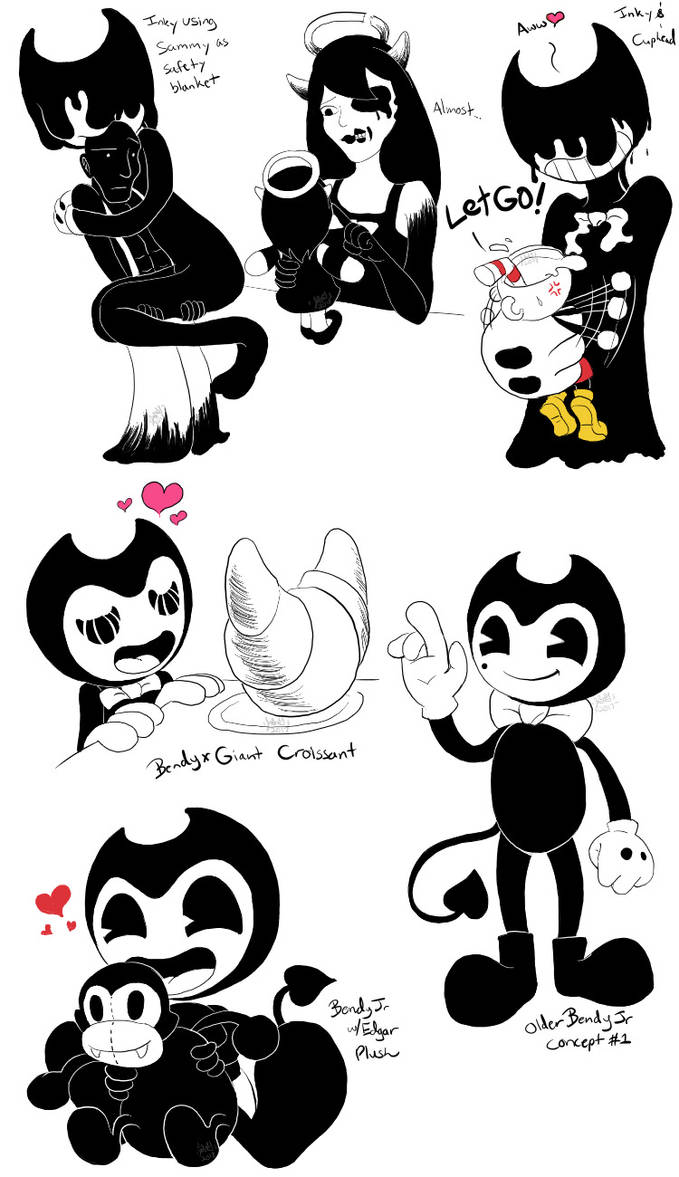 Batim Ink Ouddle BATIM Doodles 2 by shamira-g on DeviantArt