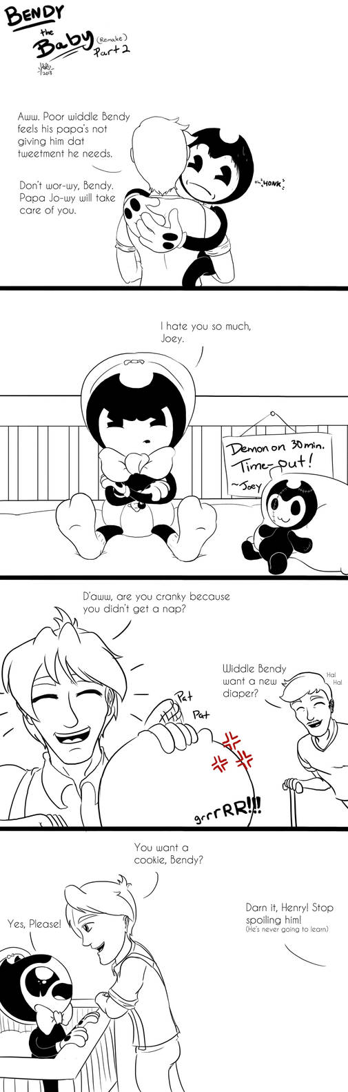 Bendy the Baby (page 2) by shamira-g on DeviantArt