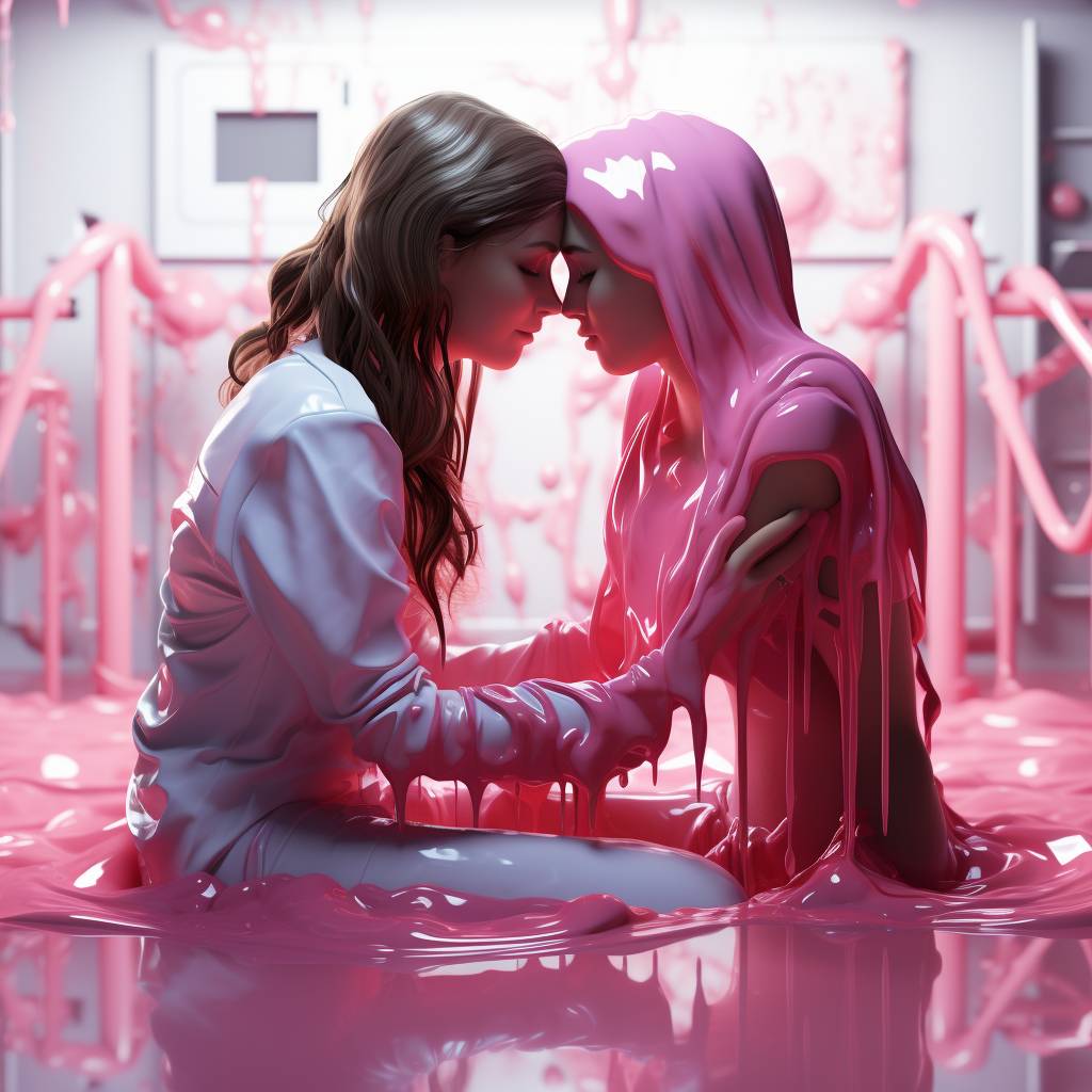 Girl In Slime Pool Ella the pink slime girl by naabal669 on DeviantArt
