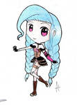 Jinx Chibi Steampunk by Aichanwakawaiidesu