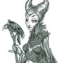 Maleficent sketch