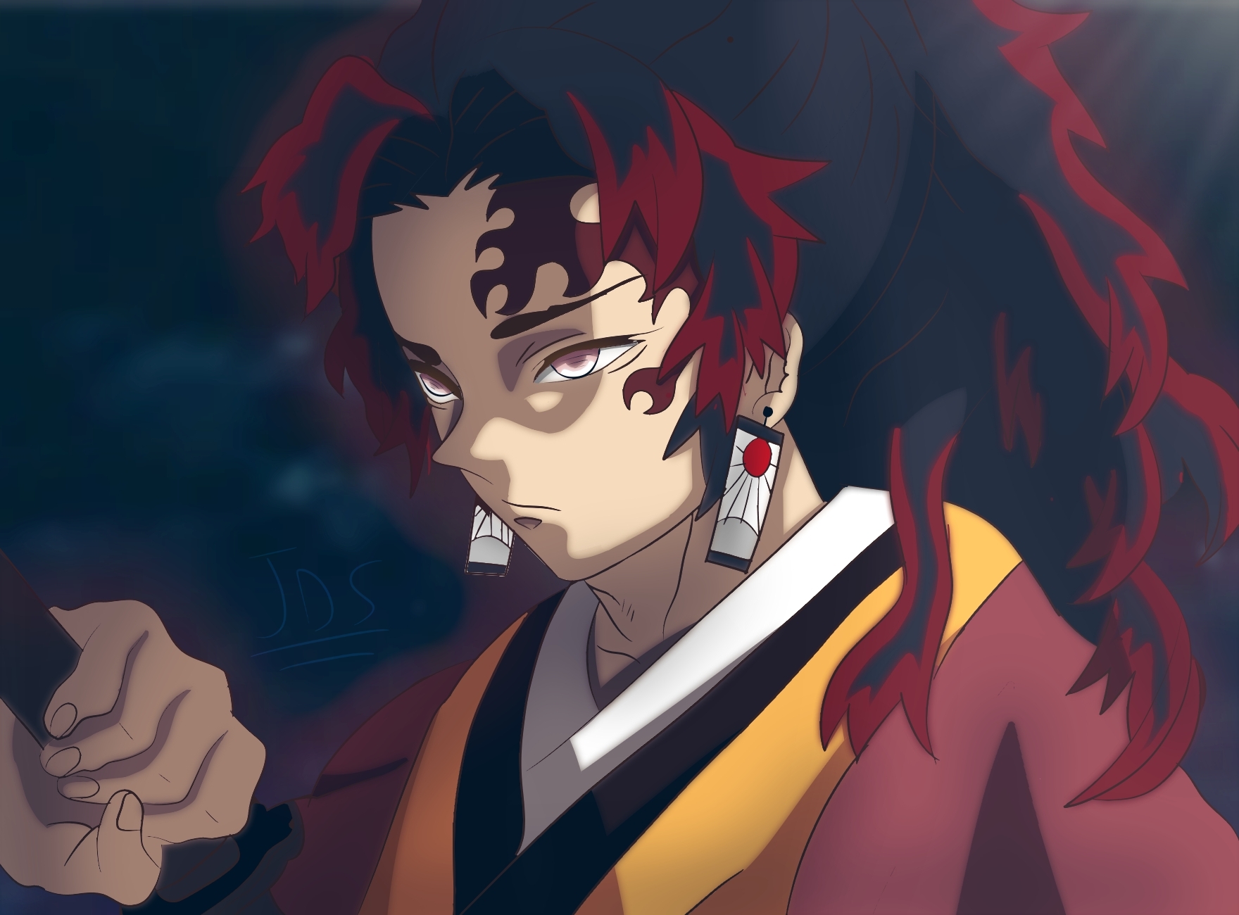 Yoriichi Tsugikuni Kimetsu No Yaiba 186 Jds By Juandsanchez0 On