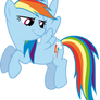 Smirking Rainbow Dash