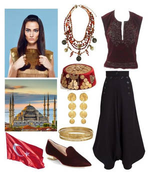 Ottoman Inspired Outfit