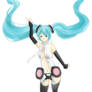 Miku Append Sketch Colored