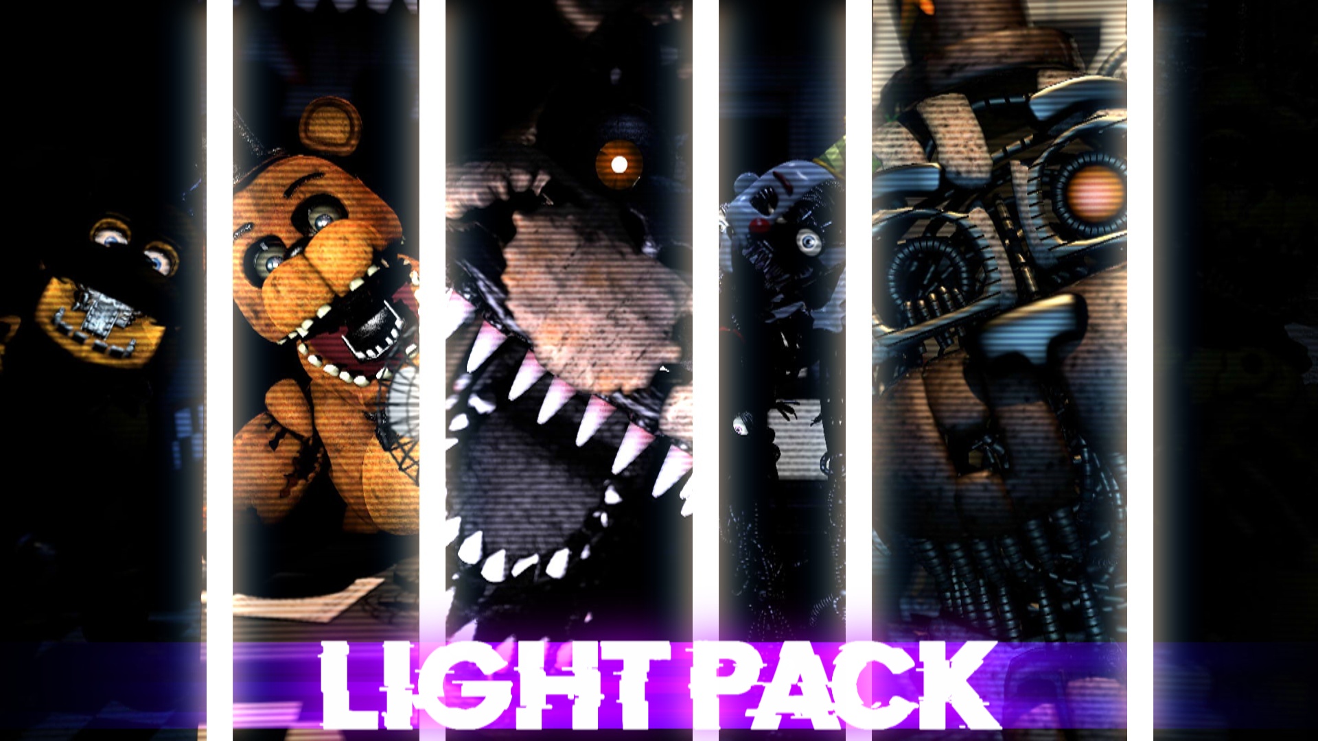 C4D/FNaF] FNaF 1 Map Light Pack Remastered 