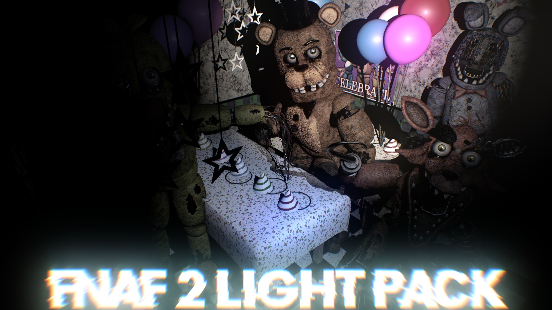 C4D/FNaF] FNaF 1 Map Light Pack Remastered 