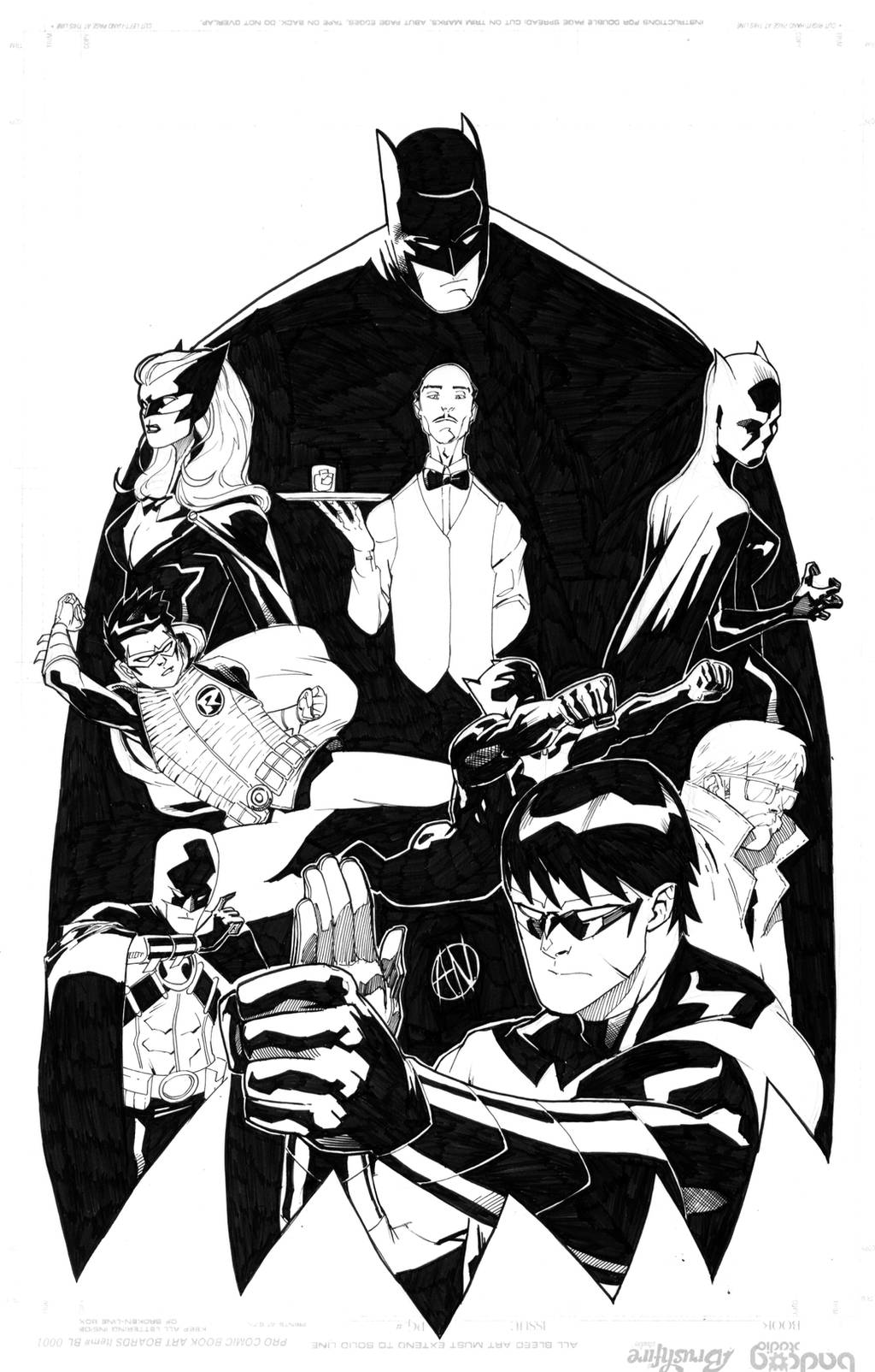 Bat Family by TheAdrianNelson