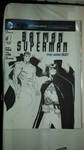 Batman Superman Sketch Cover Commish by TheAdrianNelson