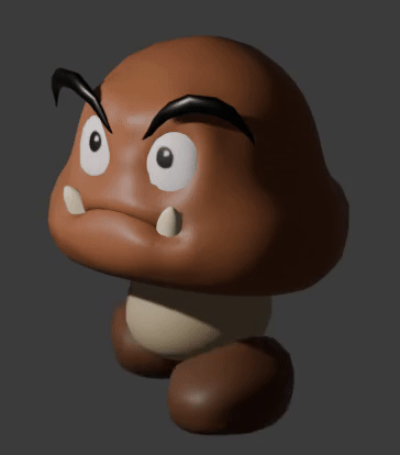 Goomba Oc Deviantart Walking Goomba by hexaphoenix on DeviantArt