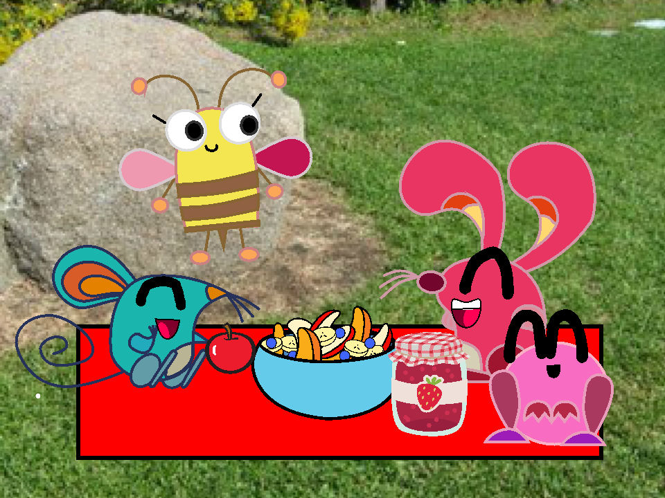 Patchwork Palz in a Picnic by japsunmoon1 on DeviantArt