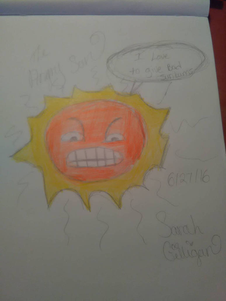 The angry sun by puglov90 on DeviantArt