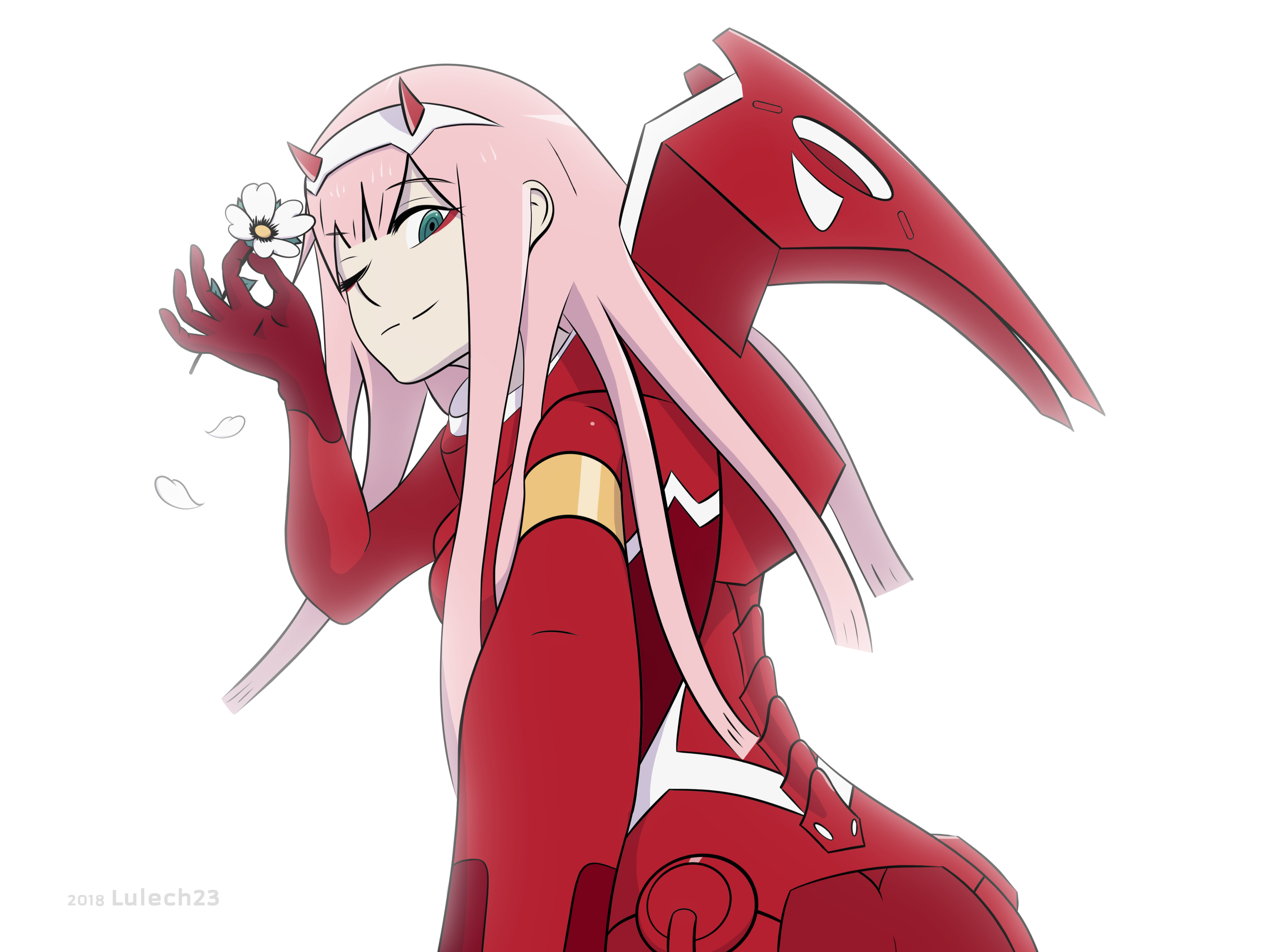 Zero Two - DARLING in the FRANXX by MickaelWhitney on DeviantArt