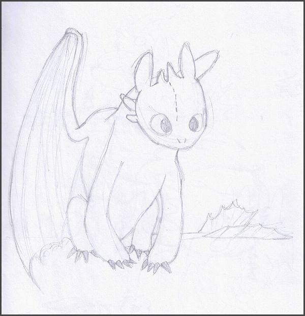 Toothless Sketch