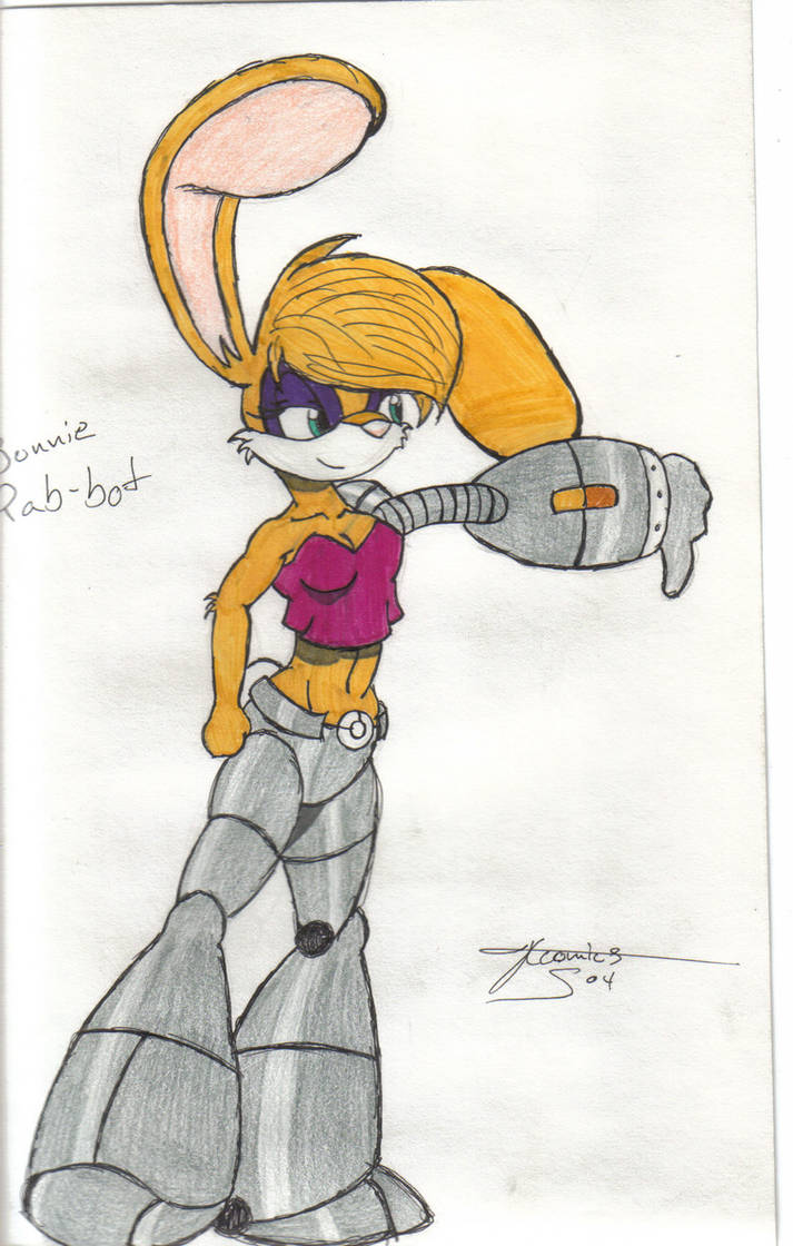 Bunnie Rab-bot by Hyperkick on DeviantArt