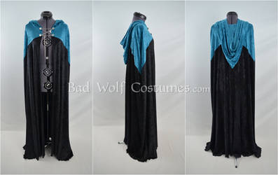 Full-Length Two-Tone Cloak