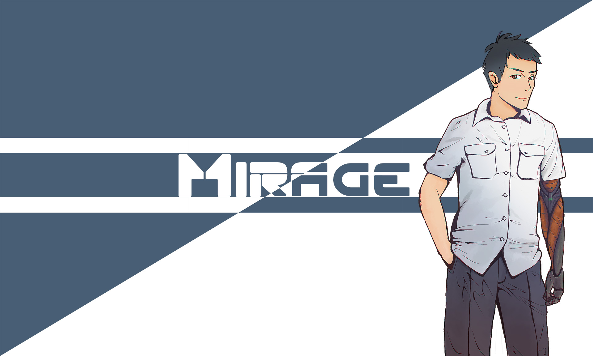 Mirage Prosthetic - Character Design