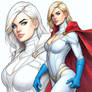 Power Girl (Profile Drawing)