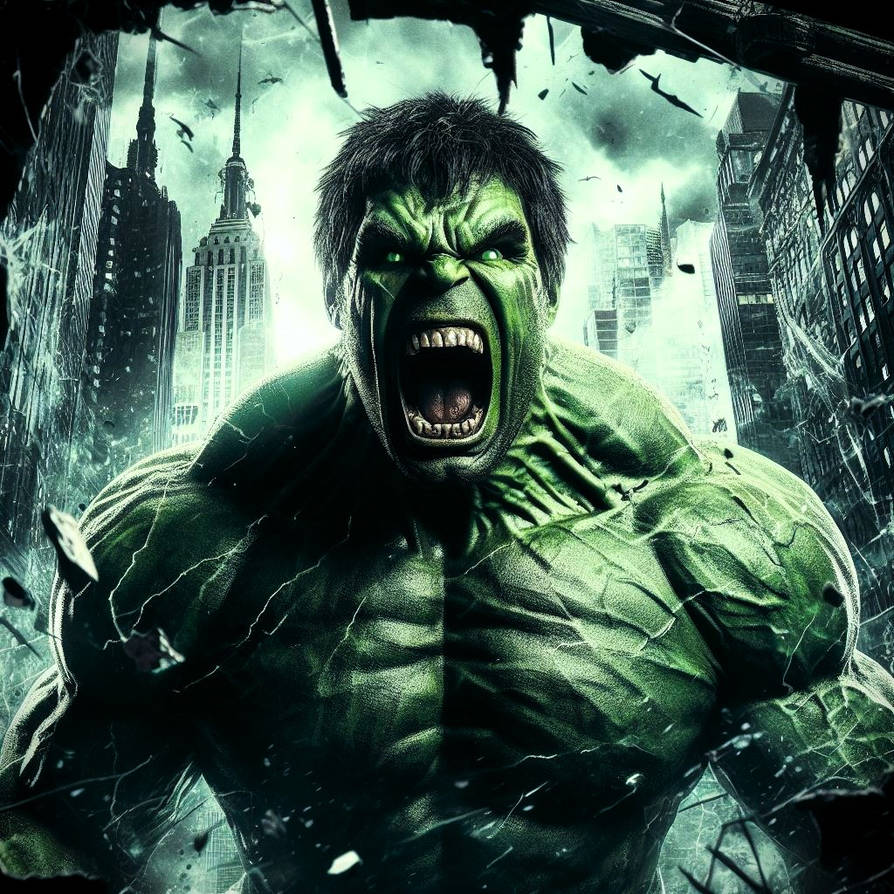 Hulk Rage Reaction Hulk (Angry Portrait) by JFsGallery on DeviantArt