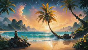 AI - Landscape - Digital Painting