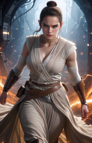 AI - Rey - Star Wars by JFsGallery on DeviantArt