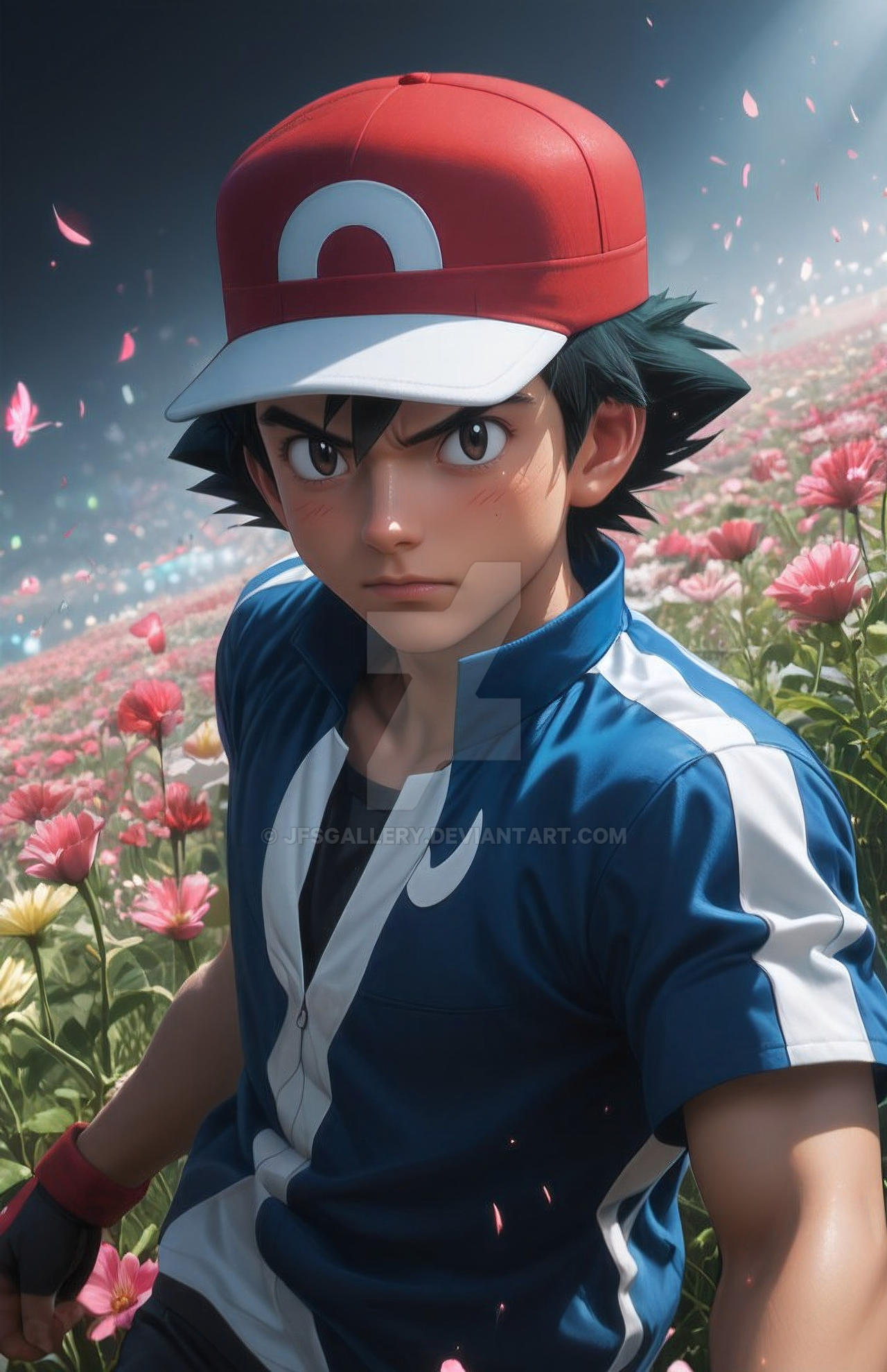 Ash Ketchum Using Computer AI - Ash Ketchum - Pokemon by JFsGallery on DeviantArt