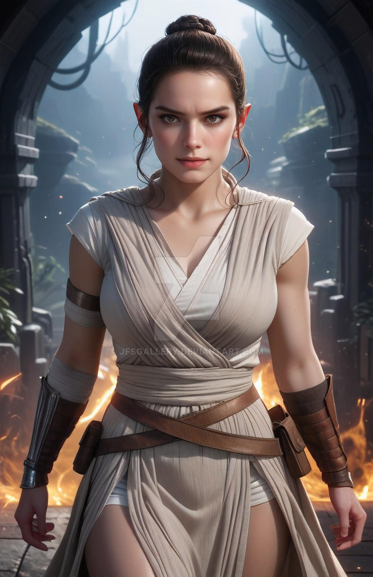 AI - Rey - Star Wars by JFsGallery on DeviantArt