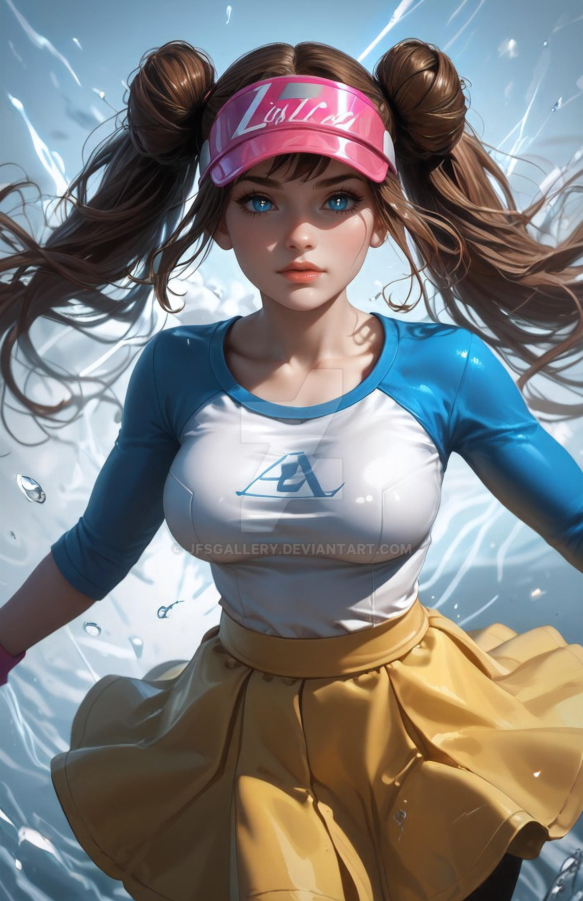 Pokemon Faul Rosa AI - Rosa - Pokemon by JFsGallery on DeviantArt