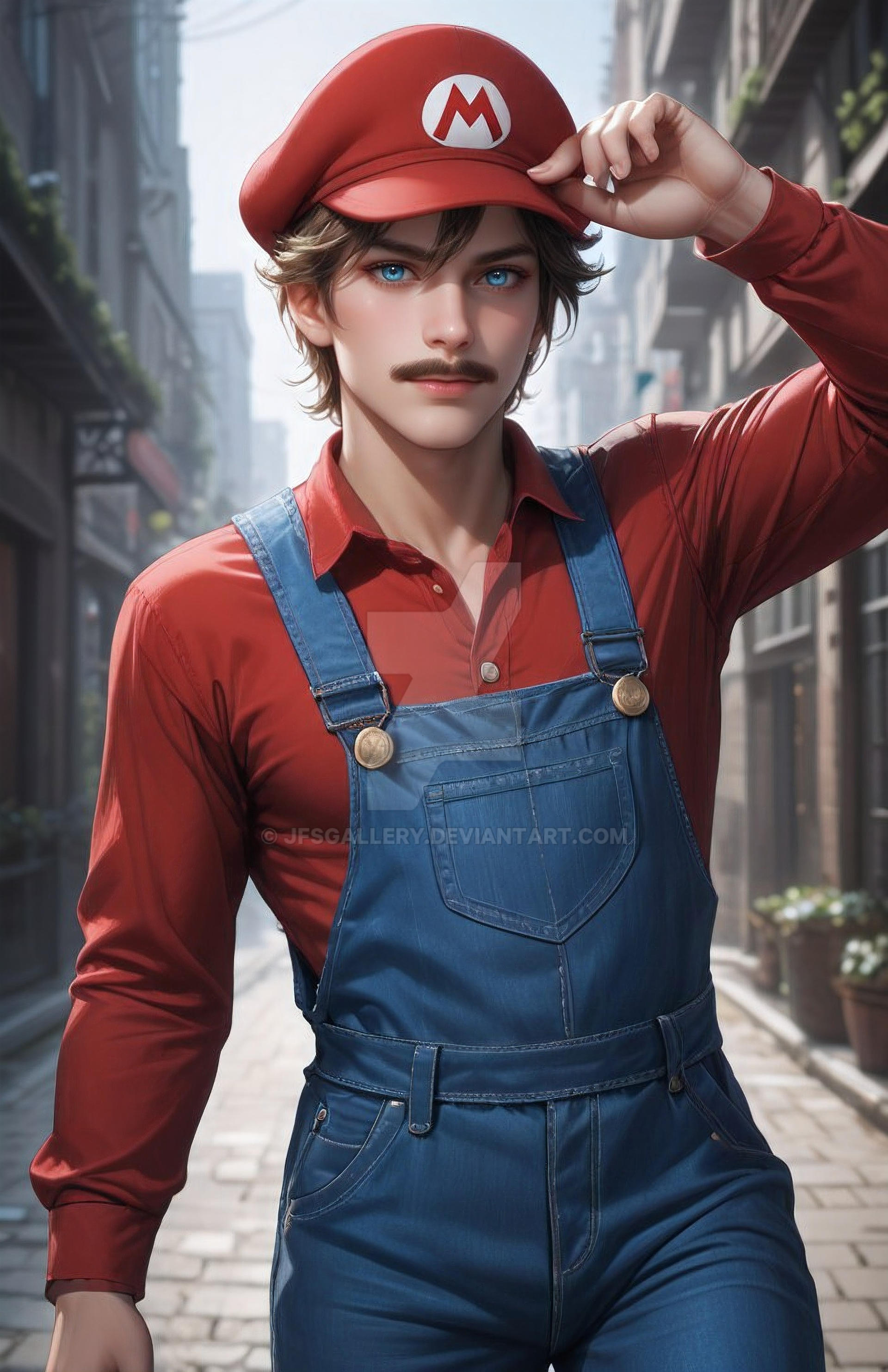 AI - Mario by JFsGallery on DeviantArt