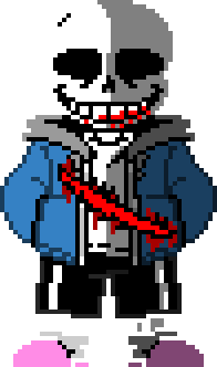 Sans fight Hard mode Project by Comet Ladder