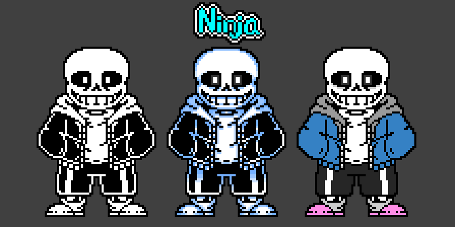 Sans - Undertale Battle Sprite by Undertale-Art-Maker on DeviantArt