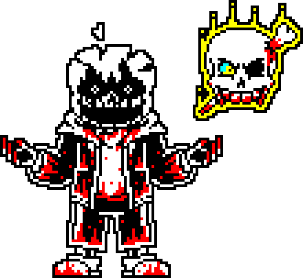 Undertale Insanity Sans Phase 3 (Former) v2 by Ninjamoves110 on DeviantArt