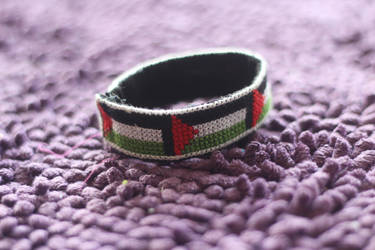 Palestine Fabric Bracelet