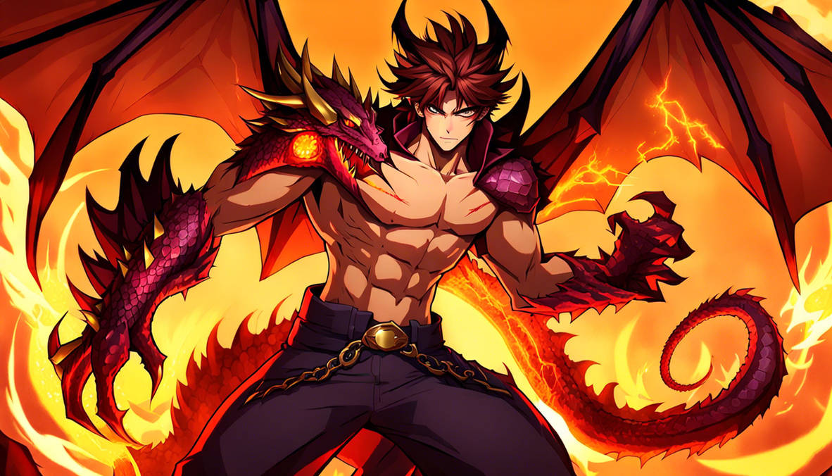 Male, Infernal Dragonkin, Hellspawn-human Hybrid, by jamesleeps1987 on ...