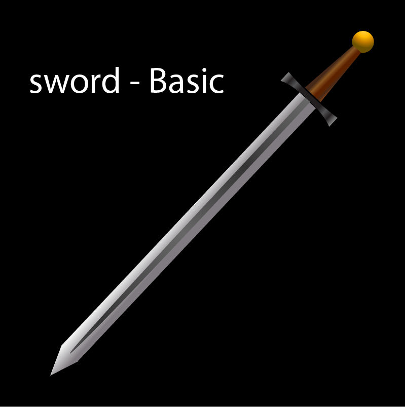 Basicc Sword Sword - Basic - Vector by HouseofTATH on DeviantArt