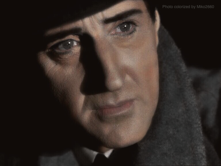 Basil Rathbone colorized by Miko2660 on DeviantArt