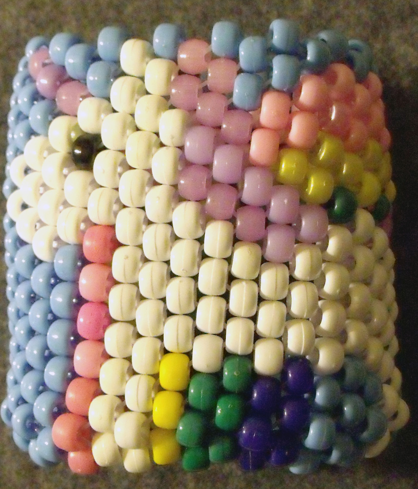 Unicorn Kandi Cuff front