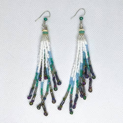 Long Beaded Earrings