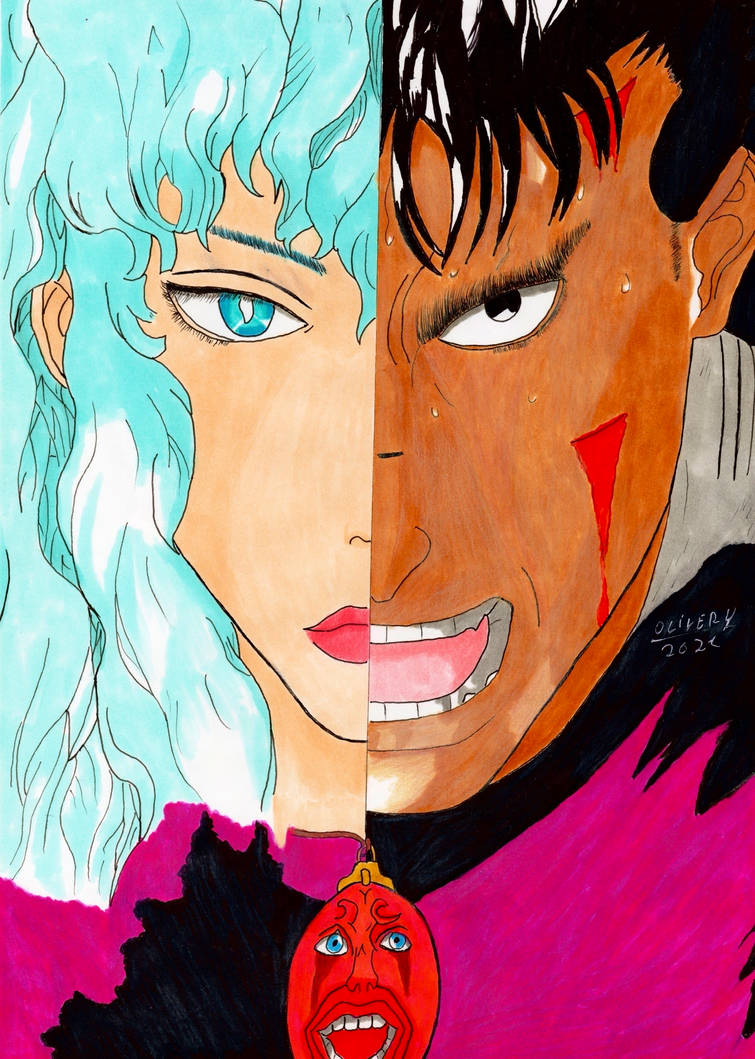 Griffith and Guts - Berserk by Oliver-Yagami on DeviantArt
