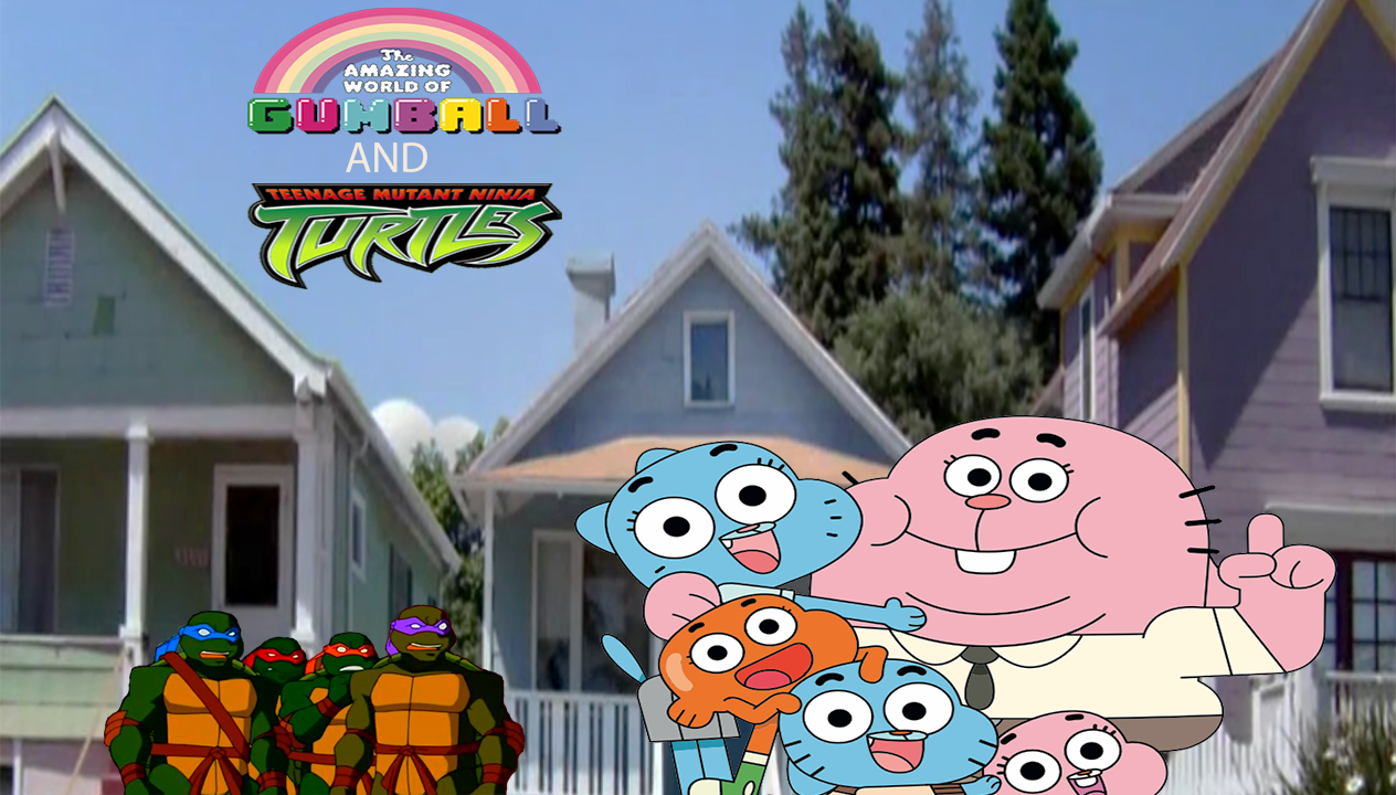 Hey, So I Decided To Make The Amazing World Of Gumball House