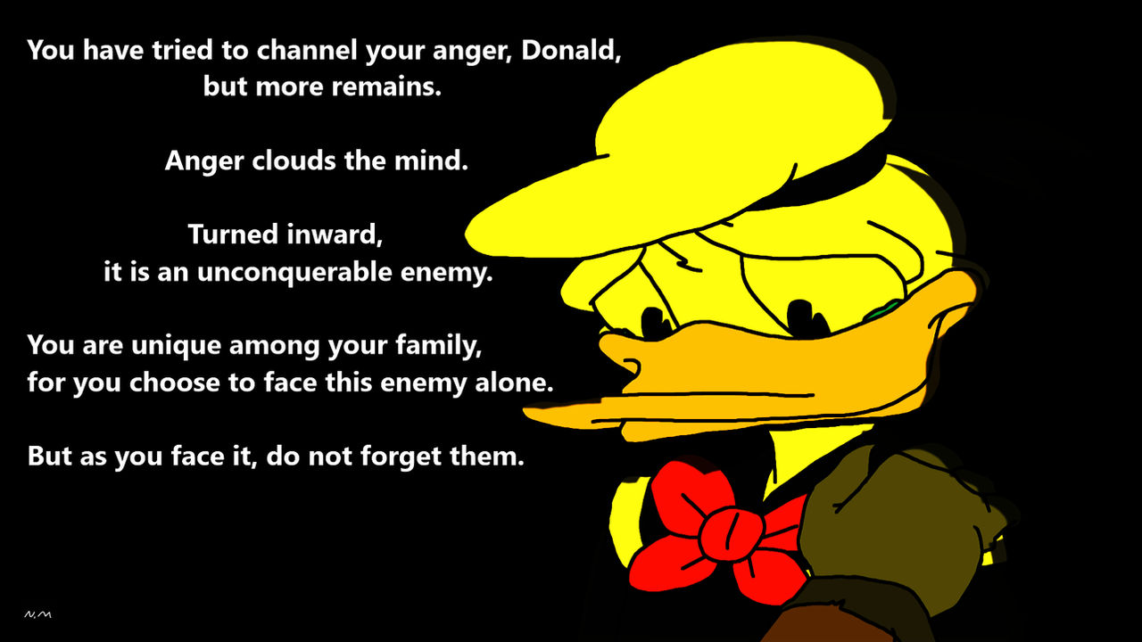 Splinter Wisdom Splinter wisdom to Donald Duck by Niklasm15 on DeviantArt